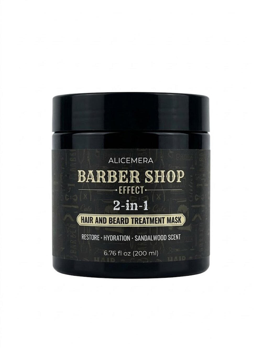Men's Hair and Beard Treatment Mask Alicemera New